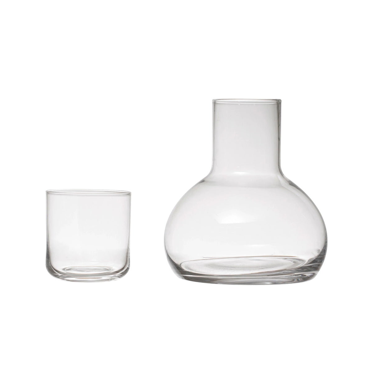 Glass Carafe With Glass