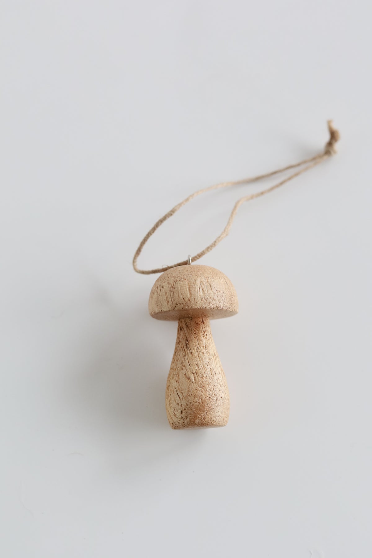 Mango Wood Mushroom Ornament