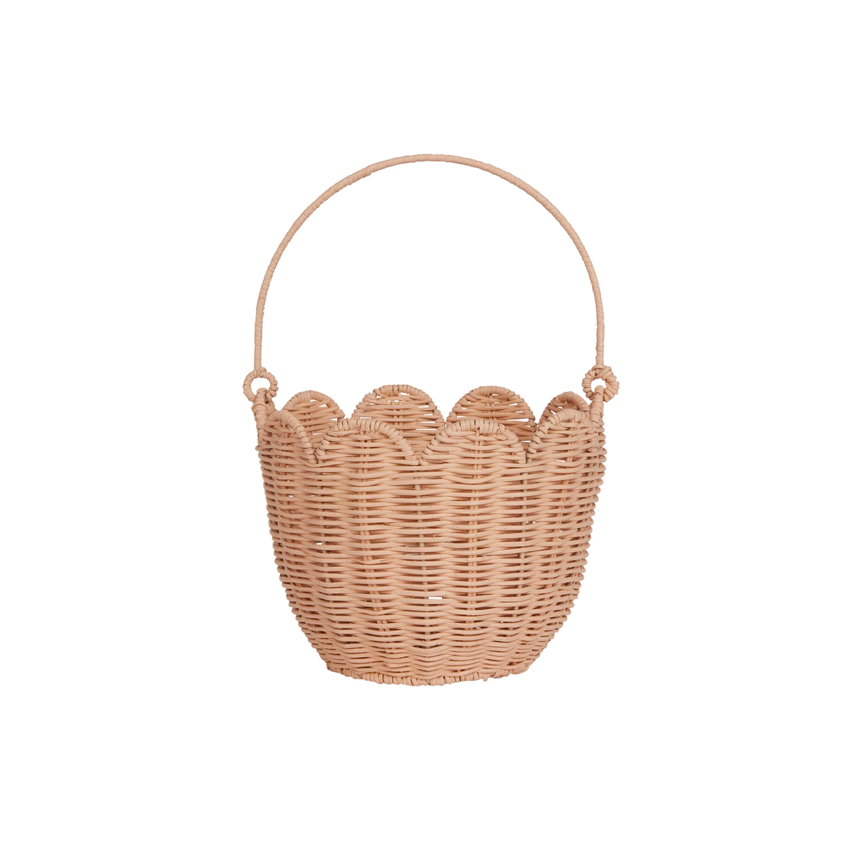 Rattan Tulip Carry Basket