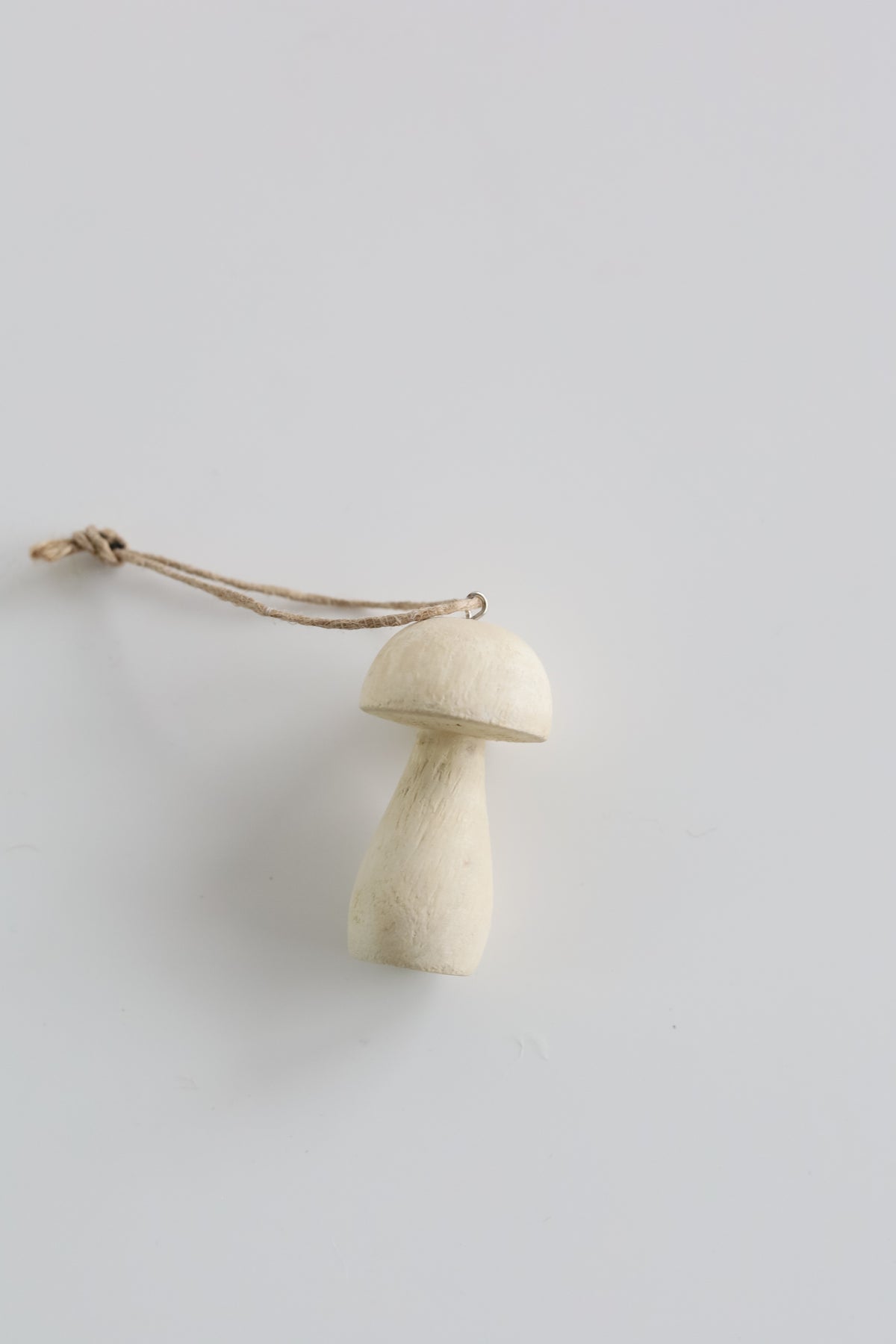 Mango Wood Mushroom Ornament