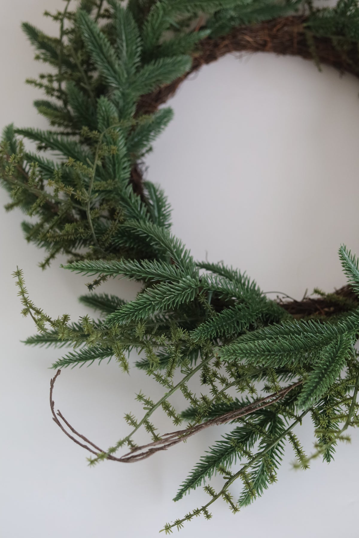 Twig and Pine Wreath