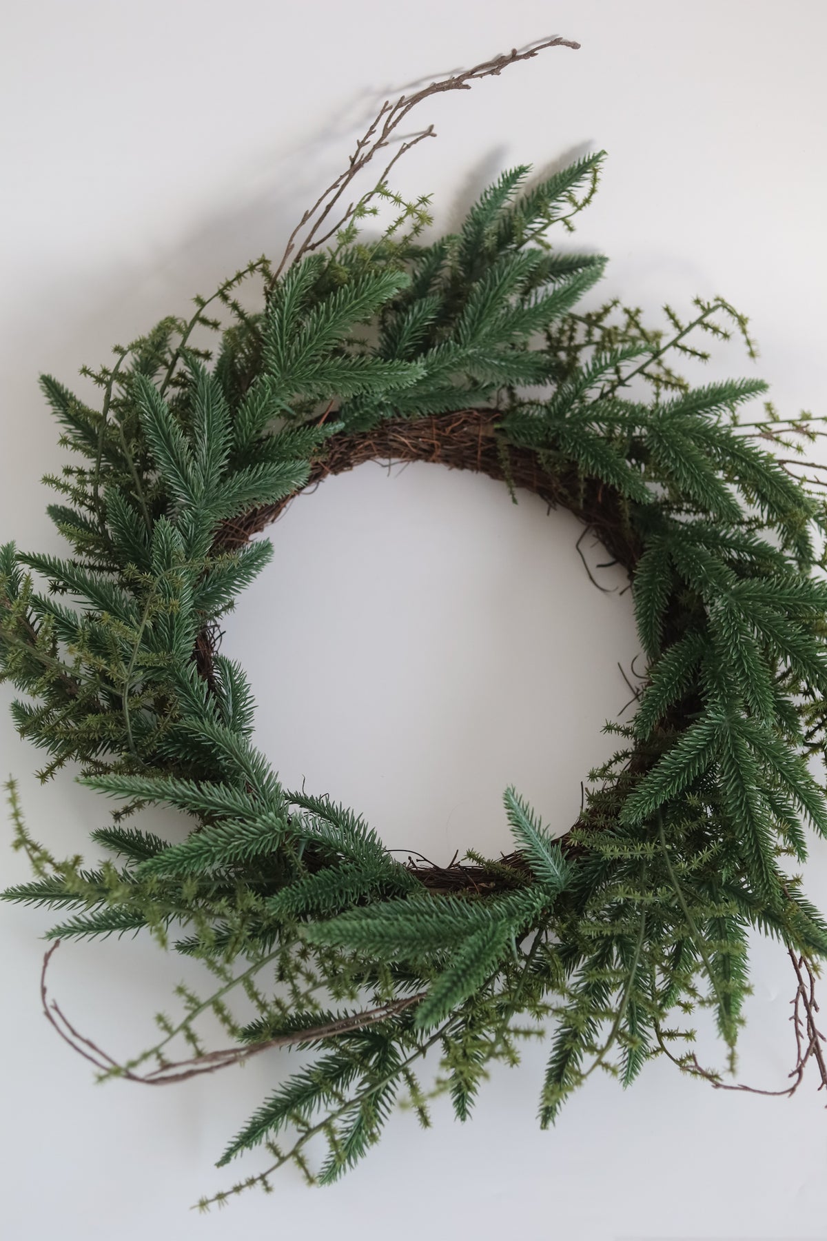 Twig and Pine Wreath