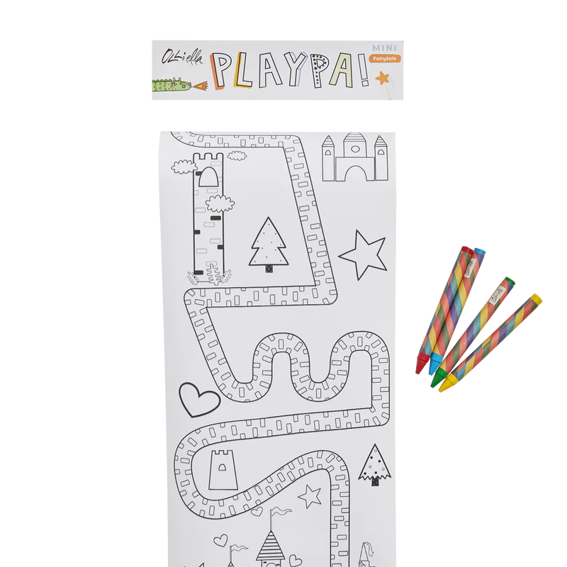 fairytale coloring paper