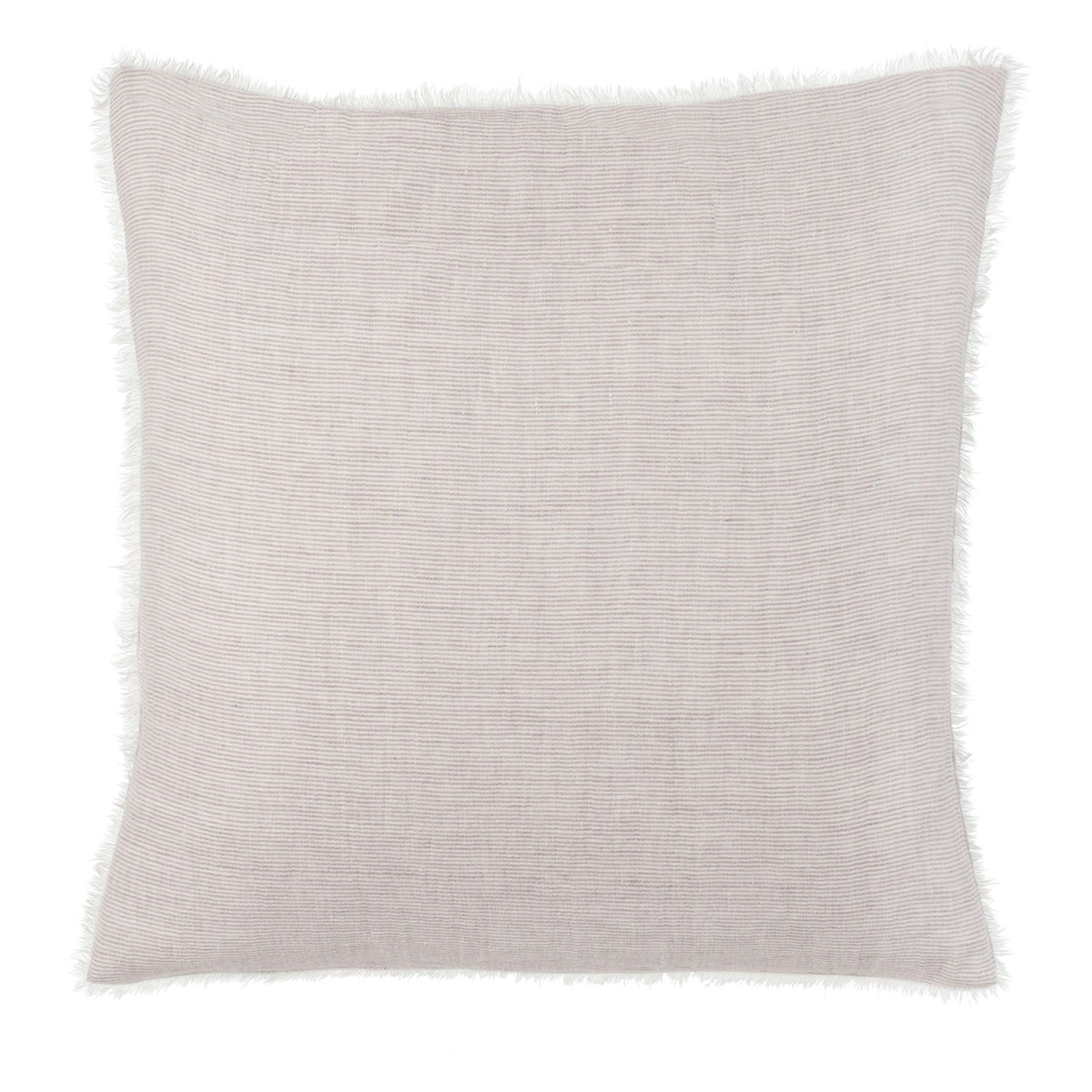 Lina grey stripe pillow