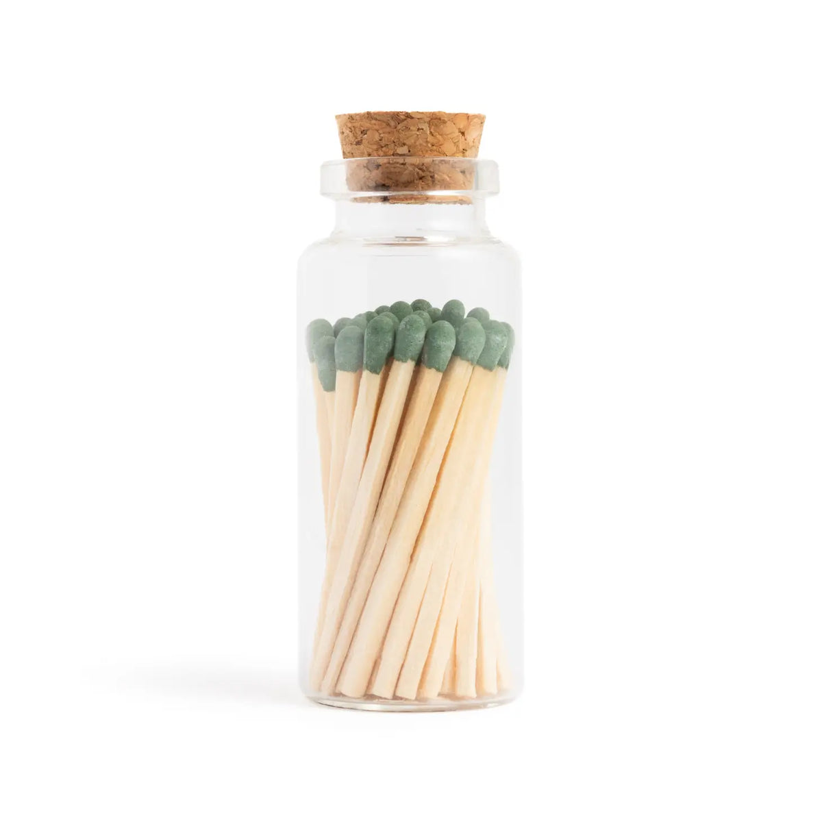 Matches In Glass Bottle