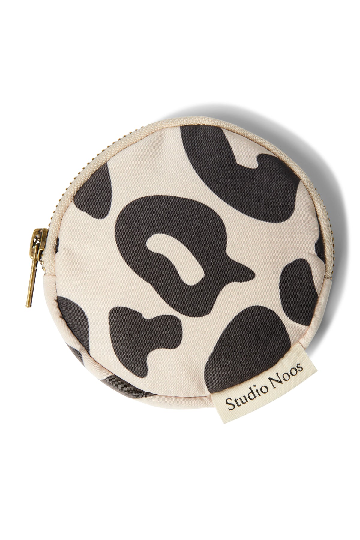 Puffy Wallet Cow Print