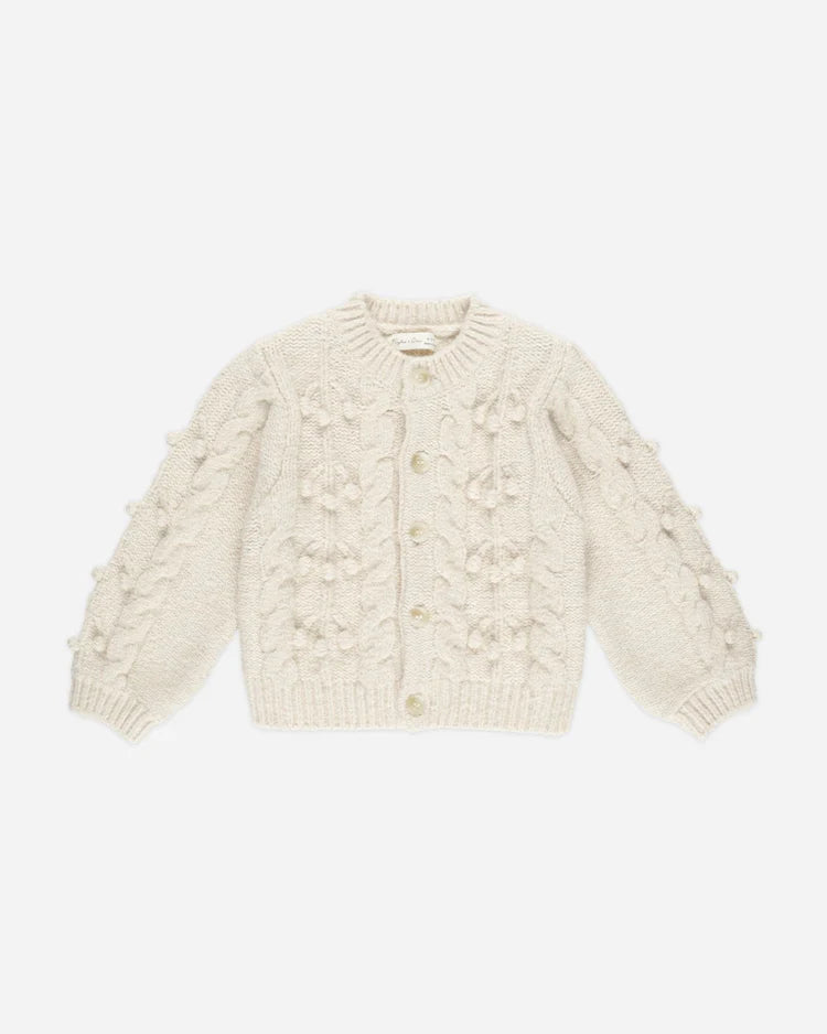 Bobble Cardigan - Natural