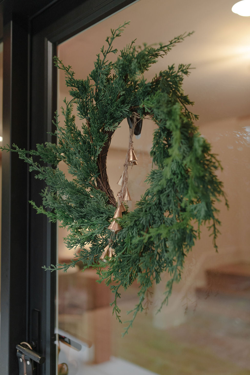 Faux Juniper Wreath