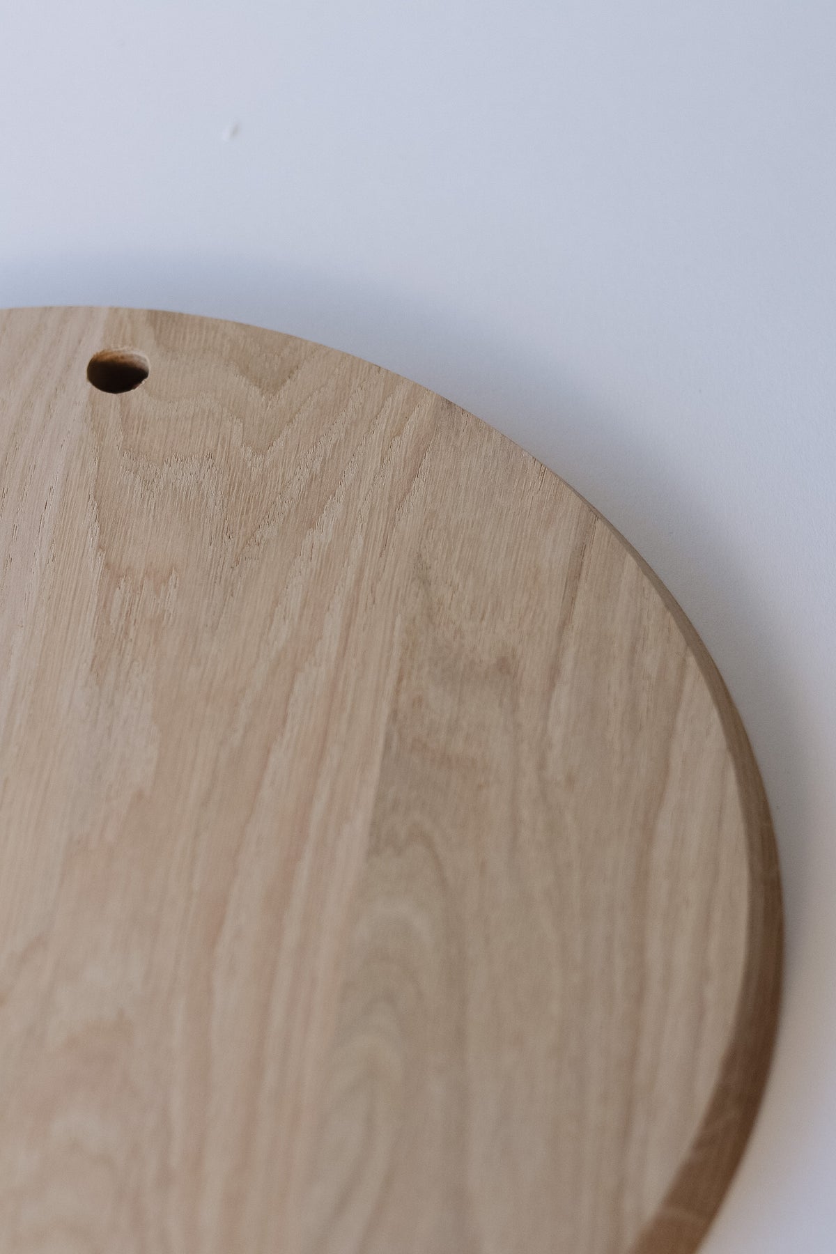 Oak Cutting Board - Round