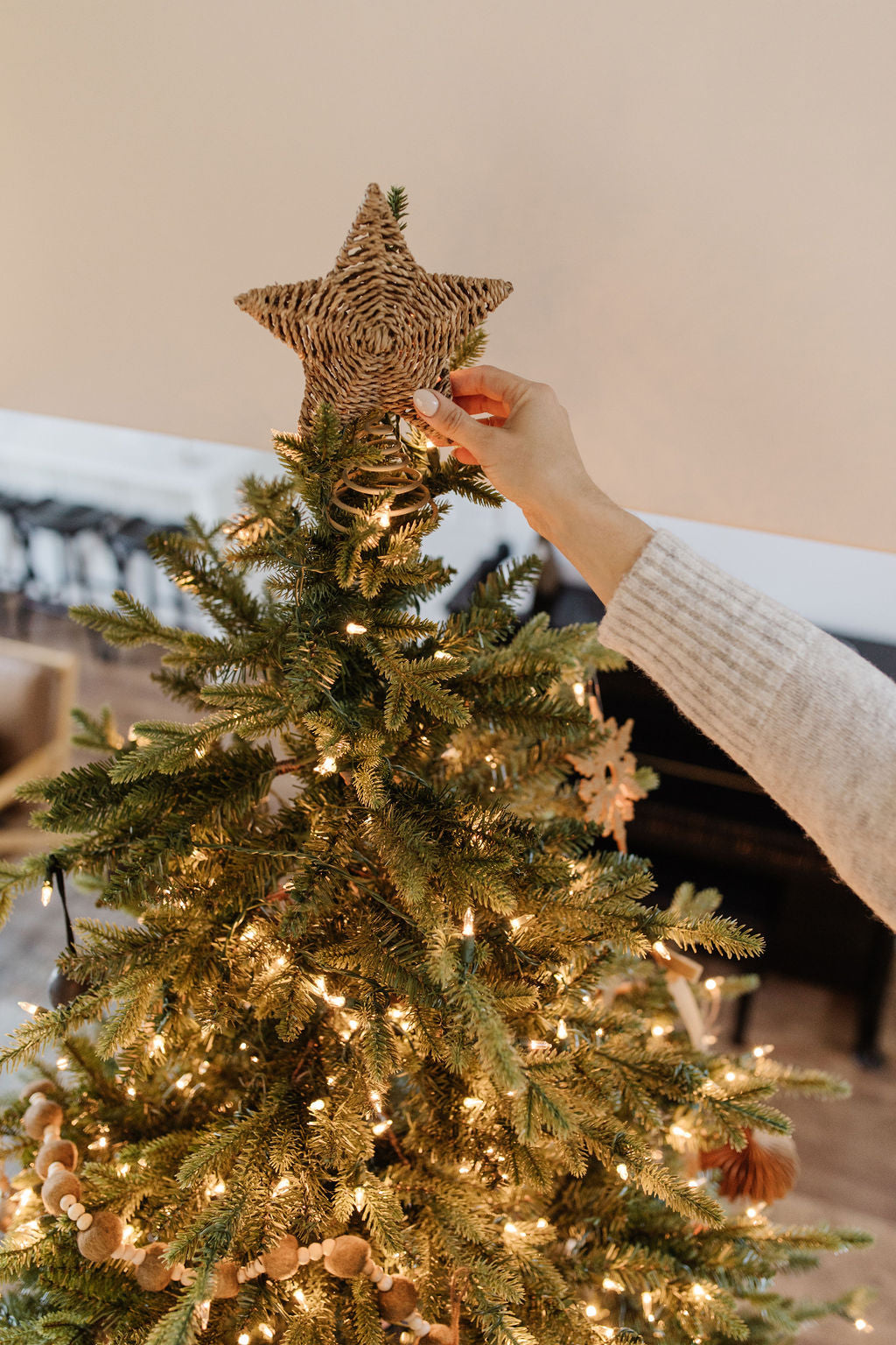 Tree Topper Natural Star