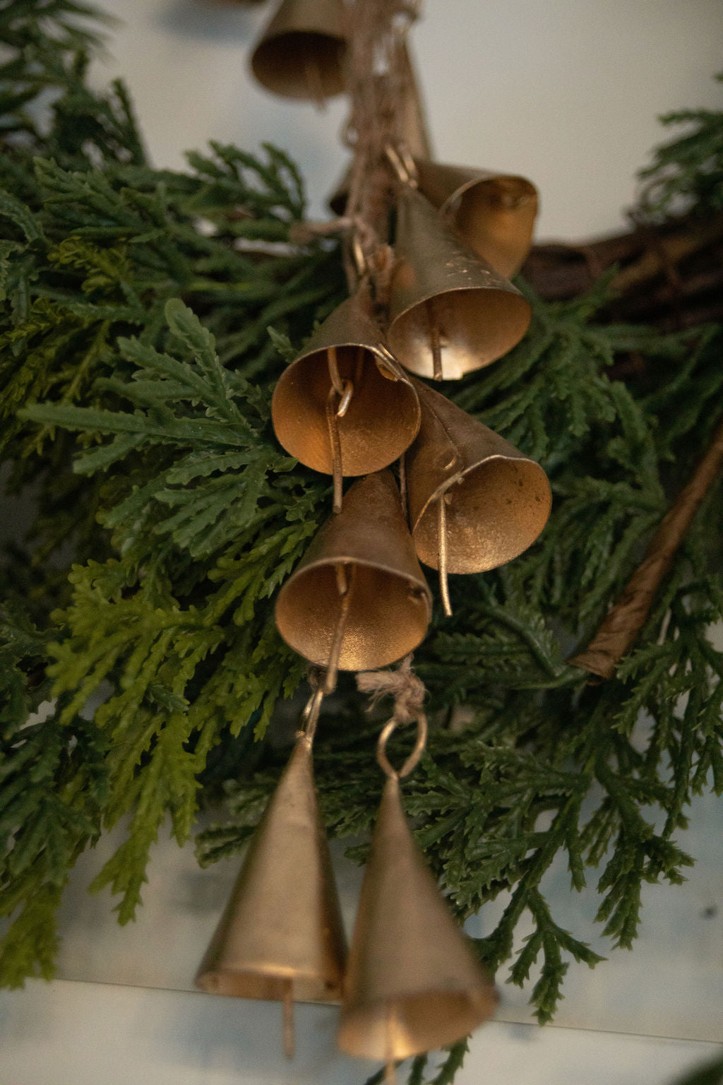 Hanging Metal Triangle Bells