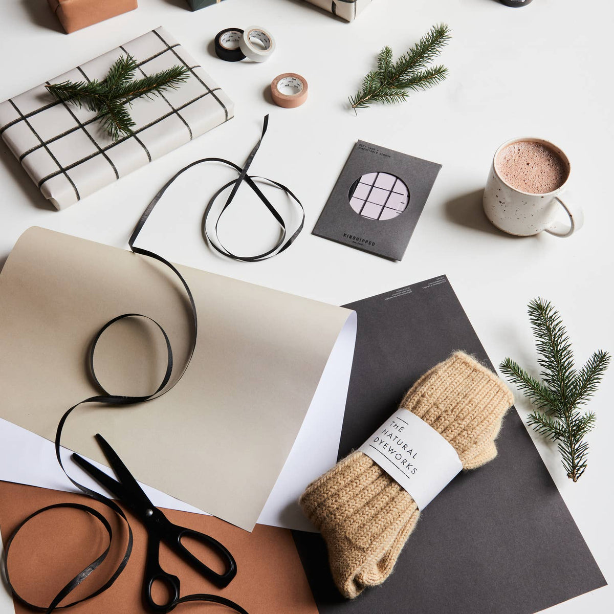 Clever Gift Wrap - Rust