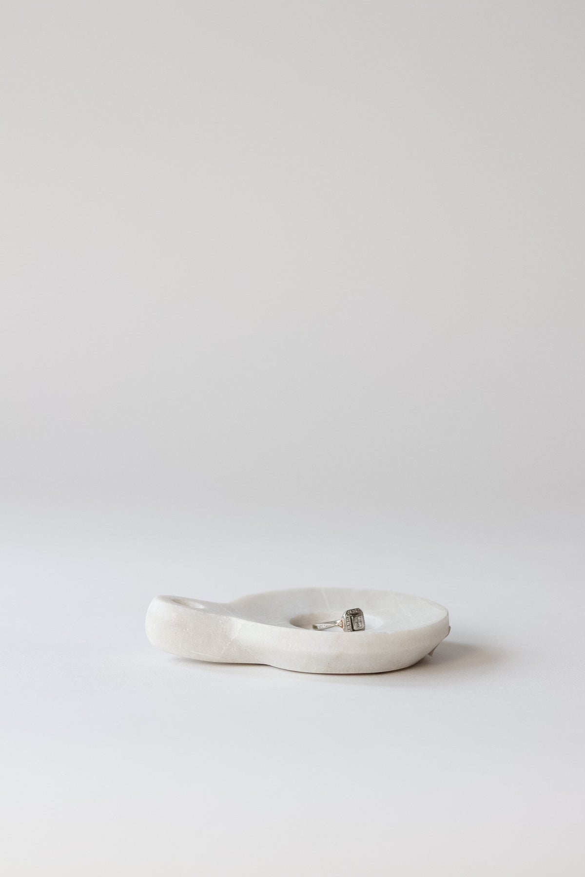 Marble Dish With Handle