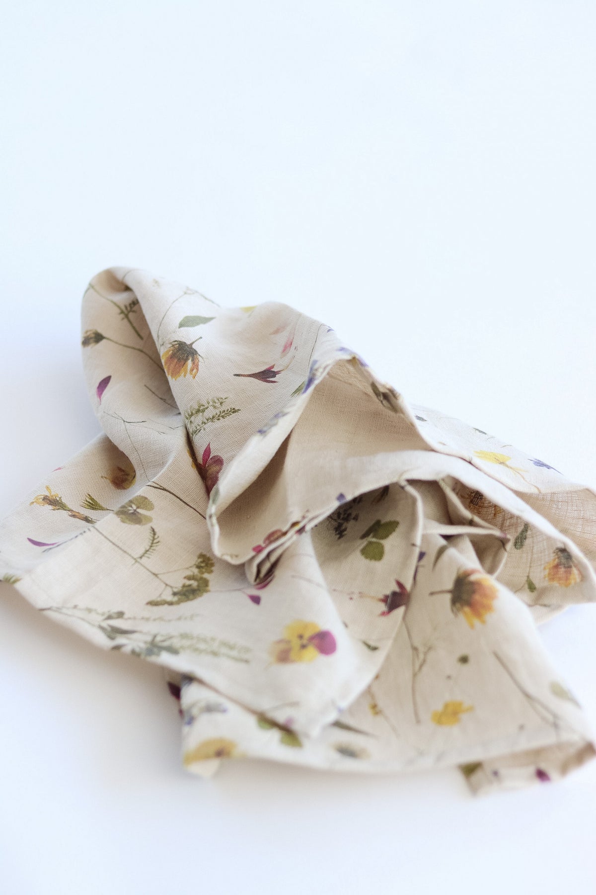 Botanical Linen Tea Towel